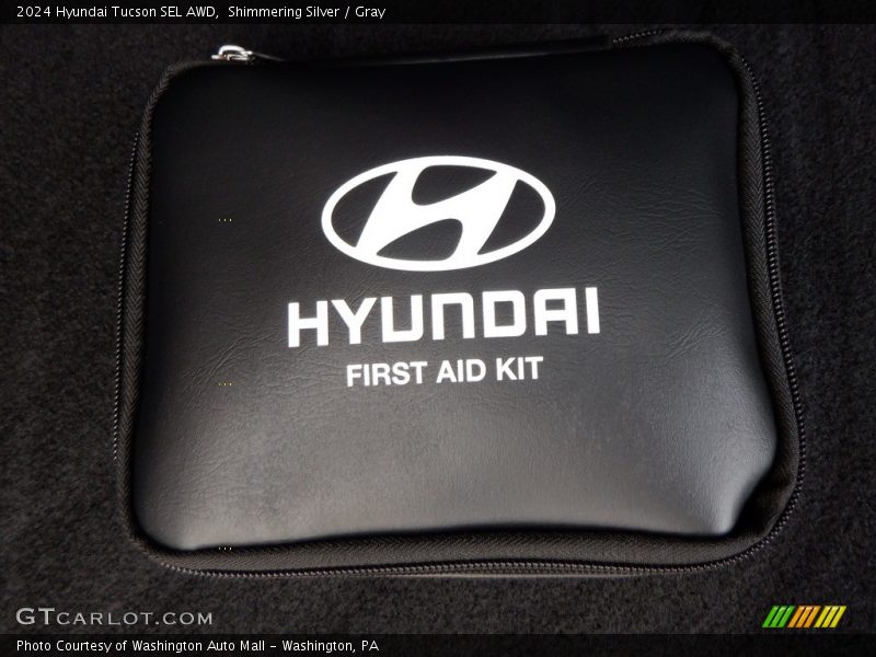 Shimmering Silver / Gray 2024 Hyundai Tucson SEL AWD