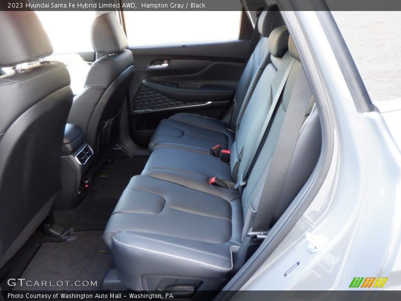 Hampton Gray / Black 2023 Hyundai Santa Fe Hybrid Limited AWD