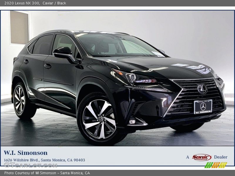 Caviar / Black 2020 Lexus NX 300