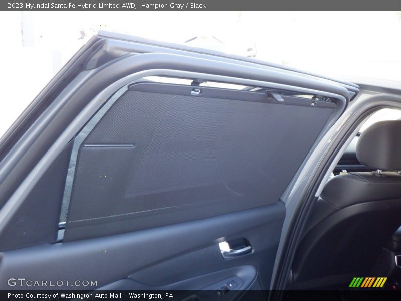 Hampton Gray / Black 2023 Hyundai Santa Fe Hybrid Limited AWD