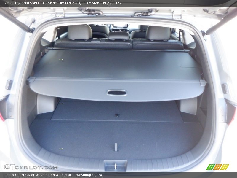 Hampton Gray / Black 2023 Hyundai Santa Fe Hybrid Limited AWD