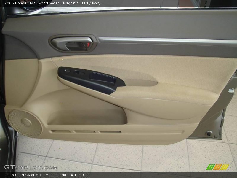 Magnetic Pearl / Ivory 2006 Honda Civic Hybrid Sedan