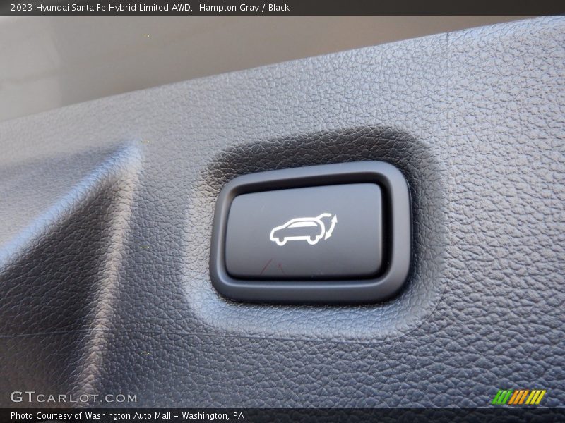 Hampton Gray / Black 2023 Hyundai Santa Fe Hybrid Limited AWD