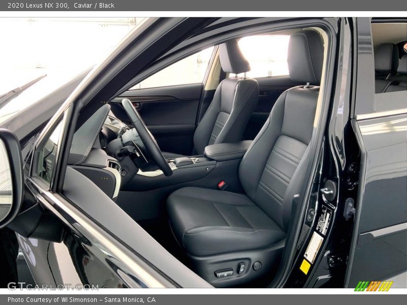 Front Seat of 2020 NX 300