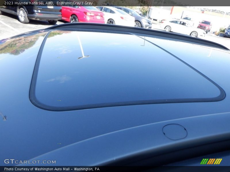 Ecotronic Gray / Gray 2023 Hyundai Kona SEL AWD