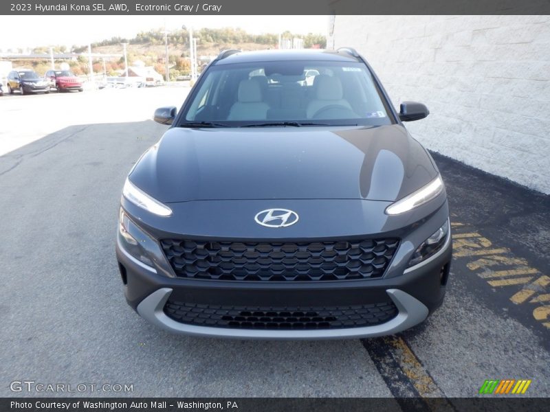 Ecotronic Gray / Gray 2023 Hyundai Kona SEL AWD