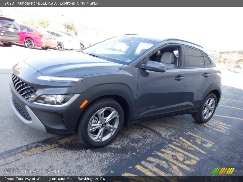 Ecotronic Gray / Gray 2023 Hyundai Kona SEL AWD