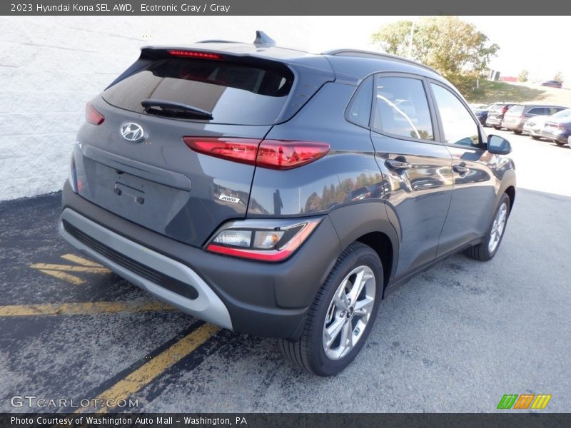 Ecotronic Gray / Gray 2023 Hyundai Kona SEL AWD