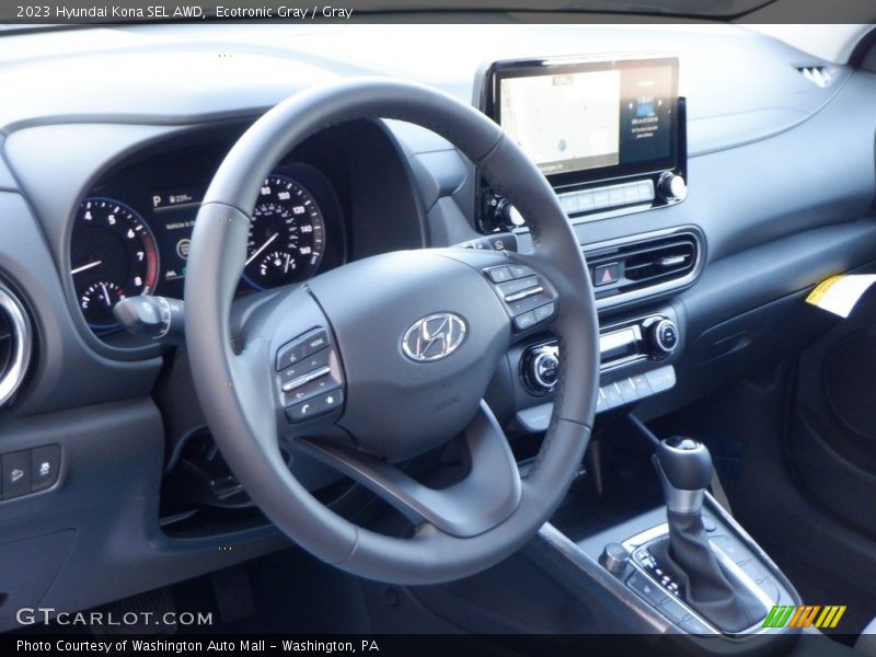 Ecotronic Gray / Gray 2023 Hyundai Kona SEL AWD