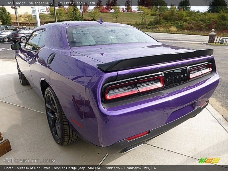 Plum Crazy Pearl / Black 2023 Dodge Challenger SXT