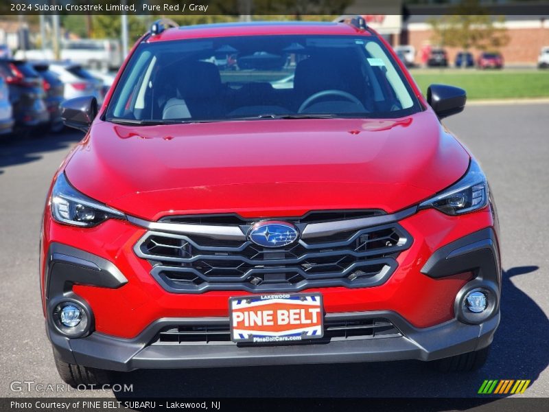 Pure Red / Gray 2024 Subaru Crosstrek Limited