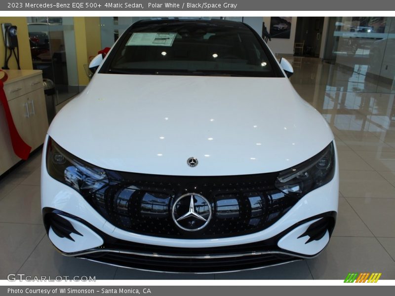 Polar White / Black/Space Gray 2023 Mercedes-Benz EQE 500+ 4Matic Sedan