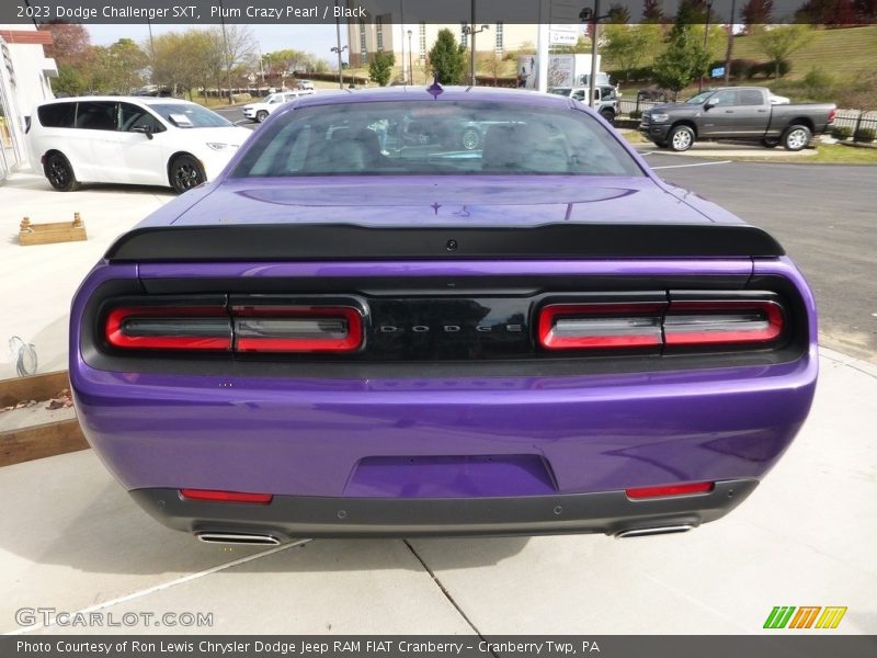 Plum Crazy Pearl / Black 2023 Dodge Challenger SXT