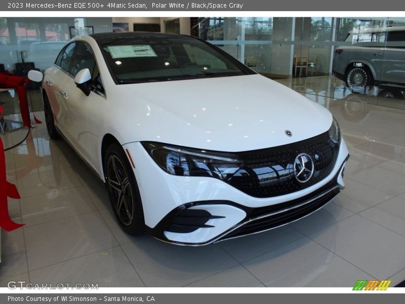 Polar White / Black/Space Gray 2023 Mercedes-Benz EQE 500+ 4Matic Sedan