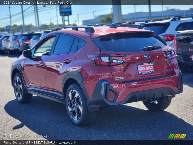 Pure Red / Gray 2024 Subaru Crosstrek Limited