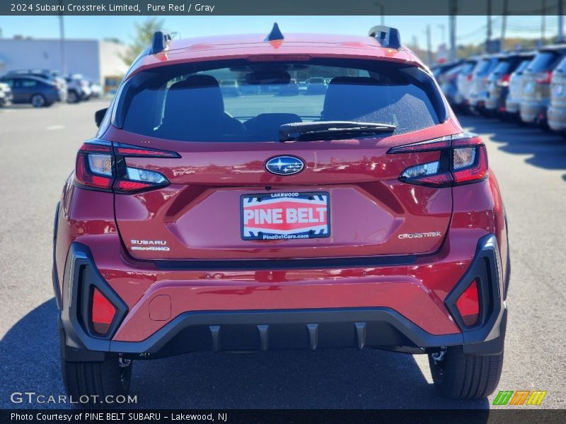 Pure Red / Gray 2024 Subaru Crosstrek Limited