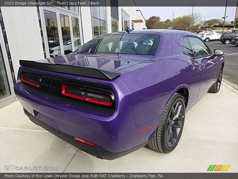 Plum Crazy Pearl / Black 2023 Dodge Challenger SXT