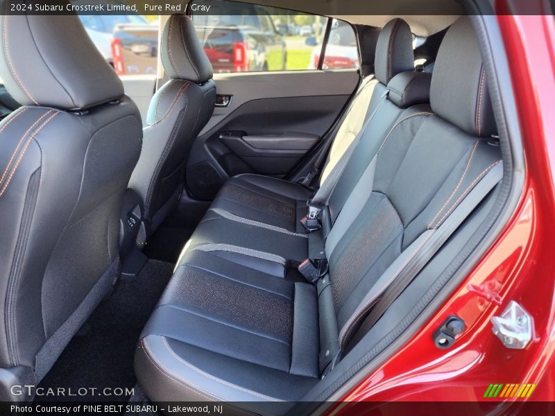 Rear Seat of 2024 Crosstrek Limited