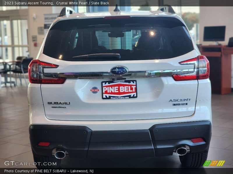Crystal White Pearl / Slate Black 2023 Subaru Ascent Touring