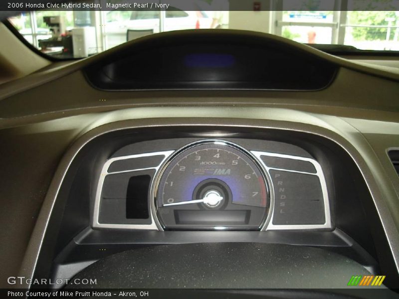 Magnetic Pearl / Ivory 2006 Honda Civic Hybrid Sedan