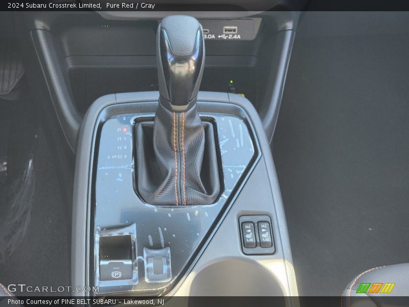 Pure Red / Gray 2024 Subaru Crosstrek Limited