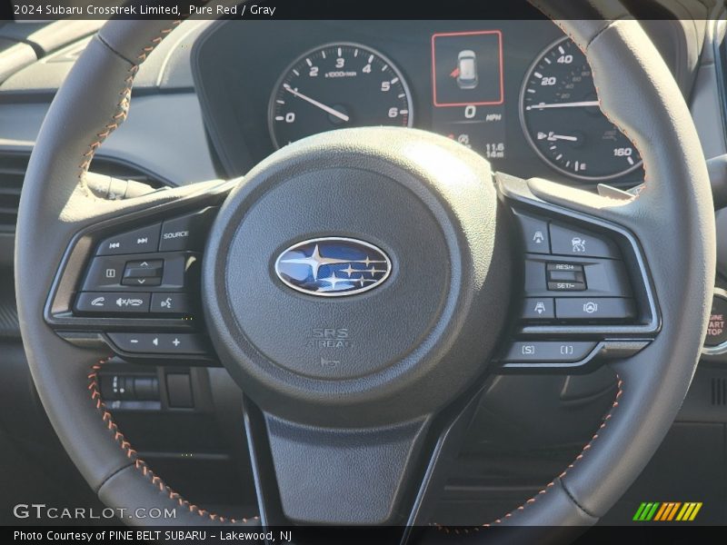 Pure Red / Gray 2024 Subaru Crosstrek Limited