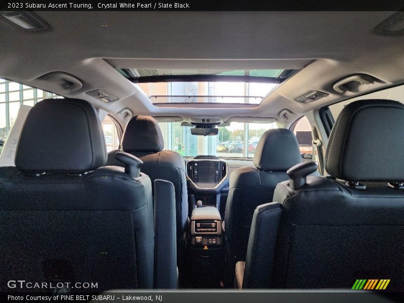 Crystal White Pearl / Slate Black 2023 Subaru Ascent Touring