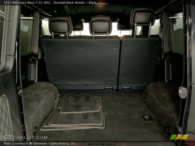  2017 G 63 AMG Trunk