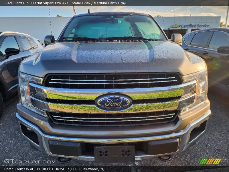 Stone Gray / Medium Earth Gray 2020 Ford F150 Lariat SuperCrew 4x4