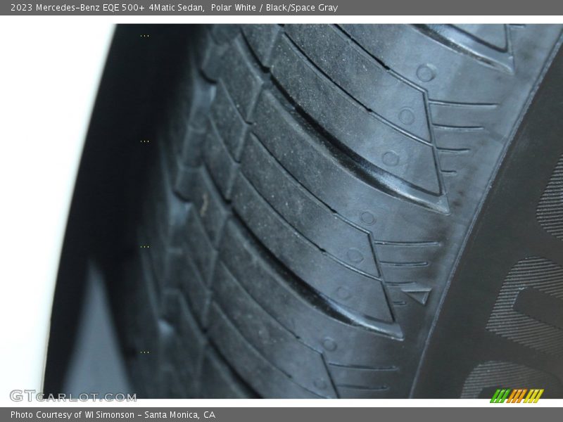 Polar White / Black/Space Gray 2023 Mercedes-Benz EQE 500+ 4Matic Sedan