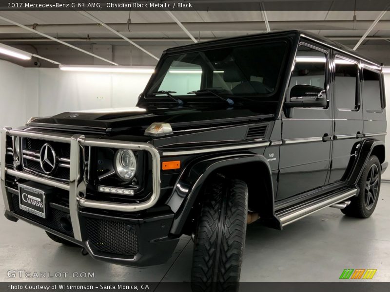Obsidian Black Metallic / Black 2017 Mercedes-Benz G 63 AMG