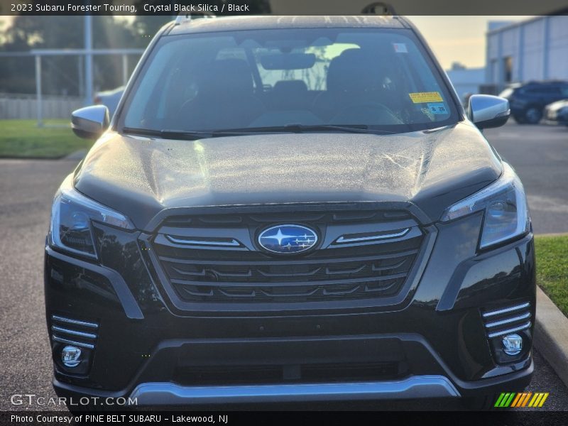 Crystal Black Silica / Black 2023 Subaru Forester Touring