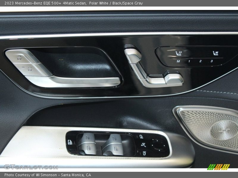 Polar White / Black/Space Gray 2023 Mercedes-Benz EQE 500+ 4Matic Sedan