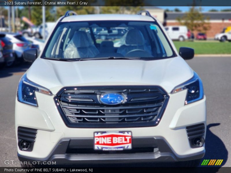 Crystal White Pearl / Gray 2023 Subaru Forester