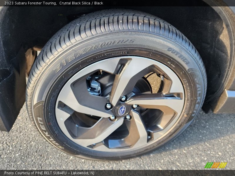 Crystal Black Silica / Black 2023 Subaru Forester Touring