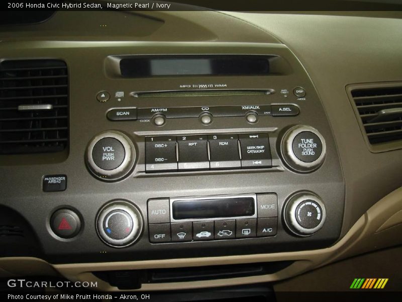 Magnetic Pearl / Ivory 2006 Honda Civic Hybrid Sedan