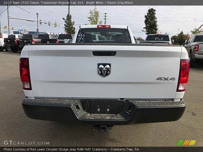 Bright White / Diesel Gray/Black 2023 Ram 1500 Classic Tradesman Regular Cab 4x4