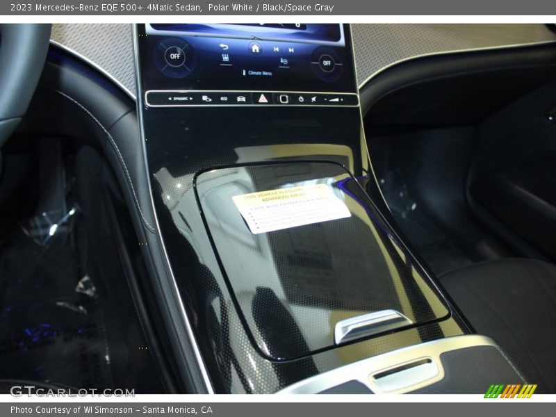 Polar White / Black/Space Gray 2023 Mercedes-Benz EQE 500+ 4Matic Sedan