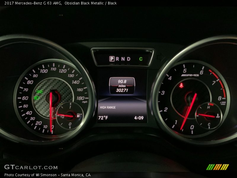  2017 G 63 AMG 63 AMG Gauges