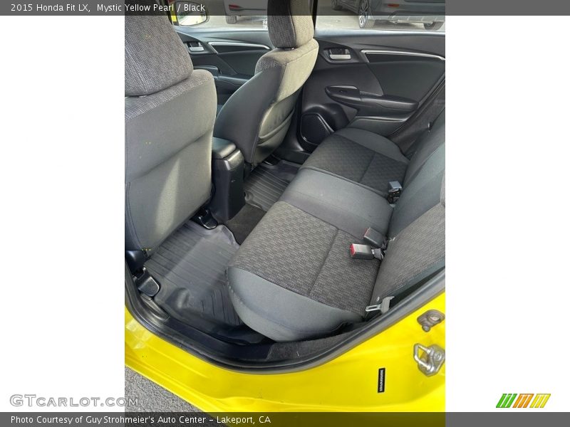 Rear Seat of 2015 Fit LX