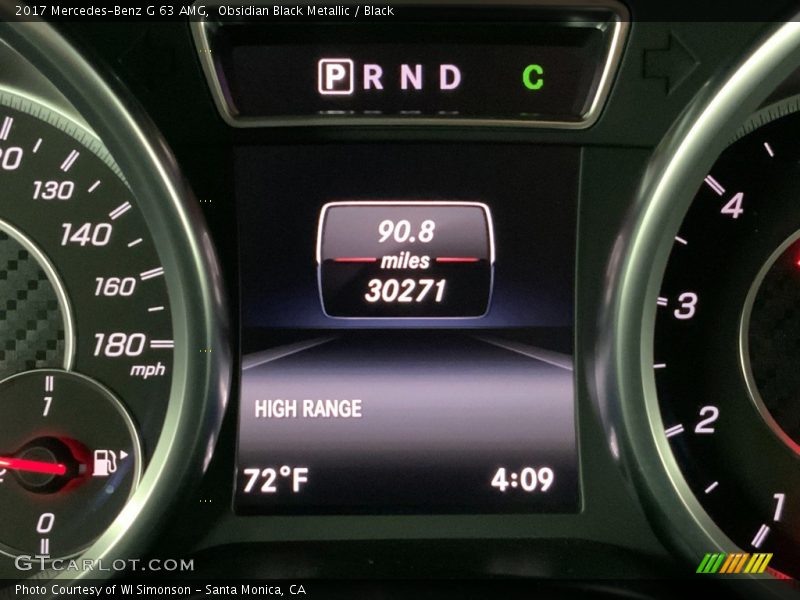Obsidian Black Metallic / Black 2017 Mercedes-Benz G 63 AMG