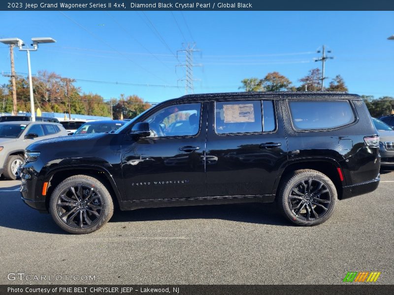  2023 Grand Wagoneer Series II 4x4 Diamond Black Crystal Pearl