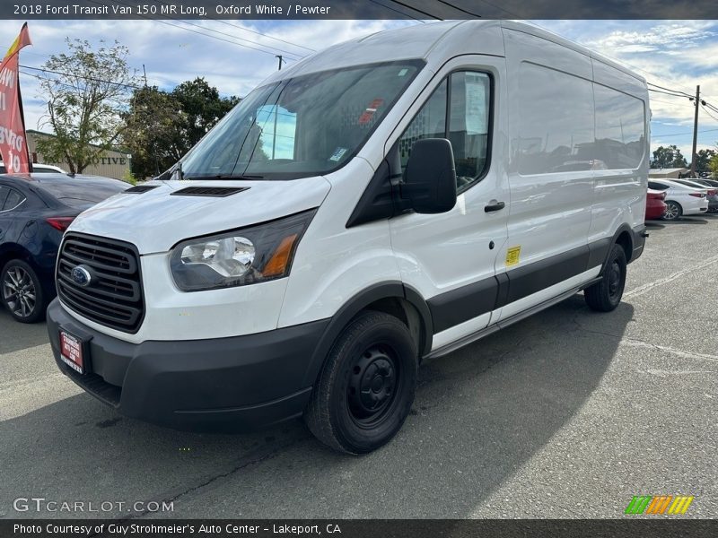  2018 Transit Van 150 MR Long Oxford White