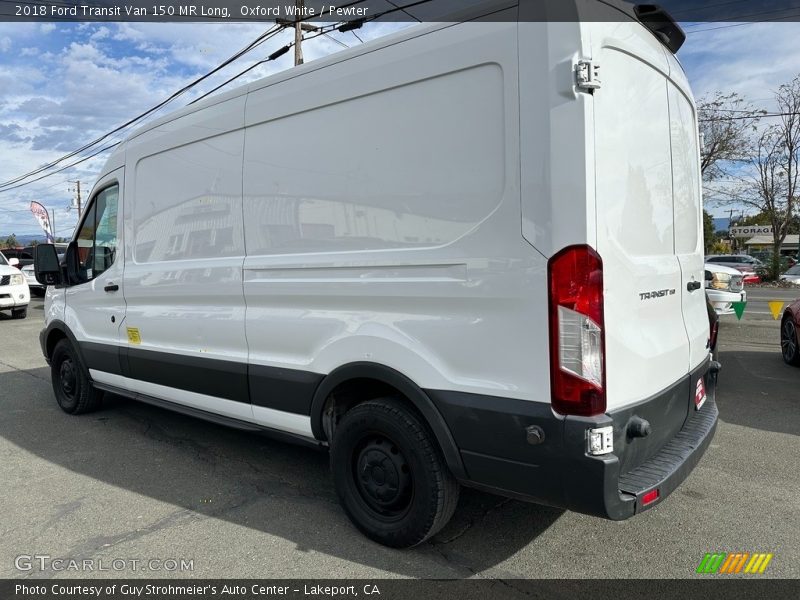  2018 Transit Van 150 MR Long Oxford White