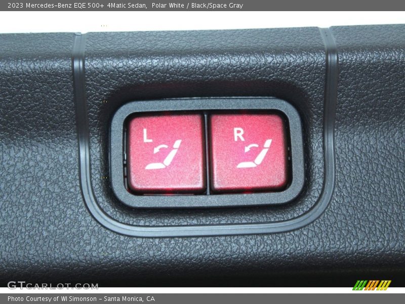 Polar White / Black/Space Gray 2023 Mercedes-Benz EQE 500+ 4Matic Sedan