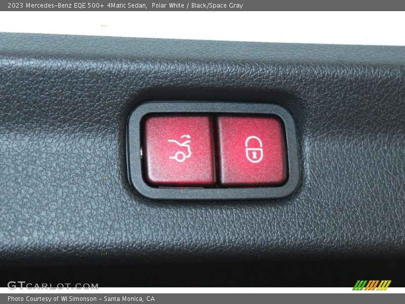 Polar White / Black/Space Gray 2023 Mercedes-Benz EQE 500+ 4Matic Sedan