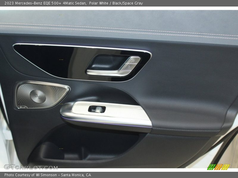 Polar White / Black/Space Gray 2023 Mercedes-Benz EQE 500+ 4Matic Sedan