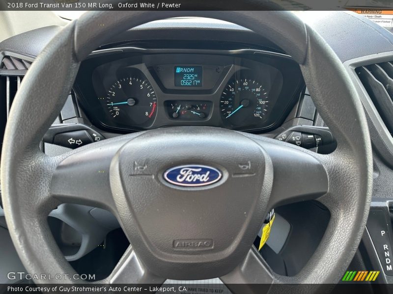  2018 Transit Van 150 MR Long Steering Wheel