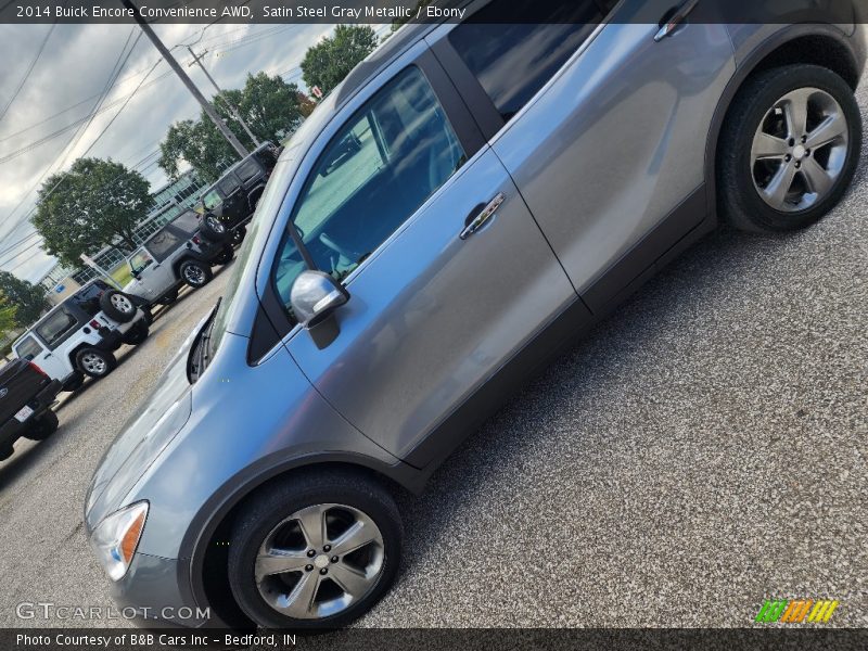 Satin Steel Gray Metallic / Ebony 2014 Buick Encore Convenience AWD