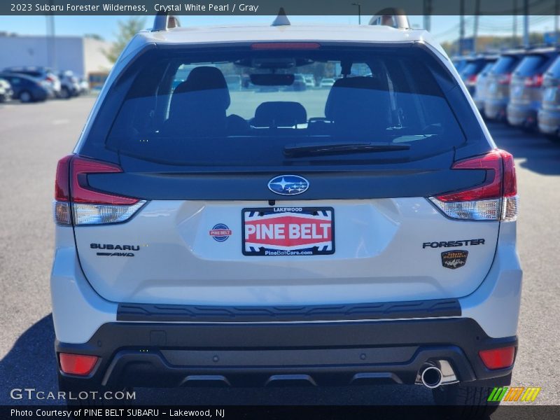 Crystal White Pearl / Gray 2023 Subaru Forester Wilderness